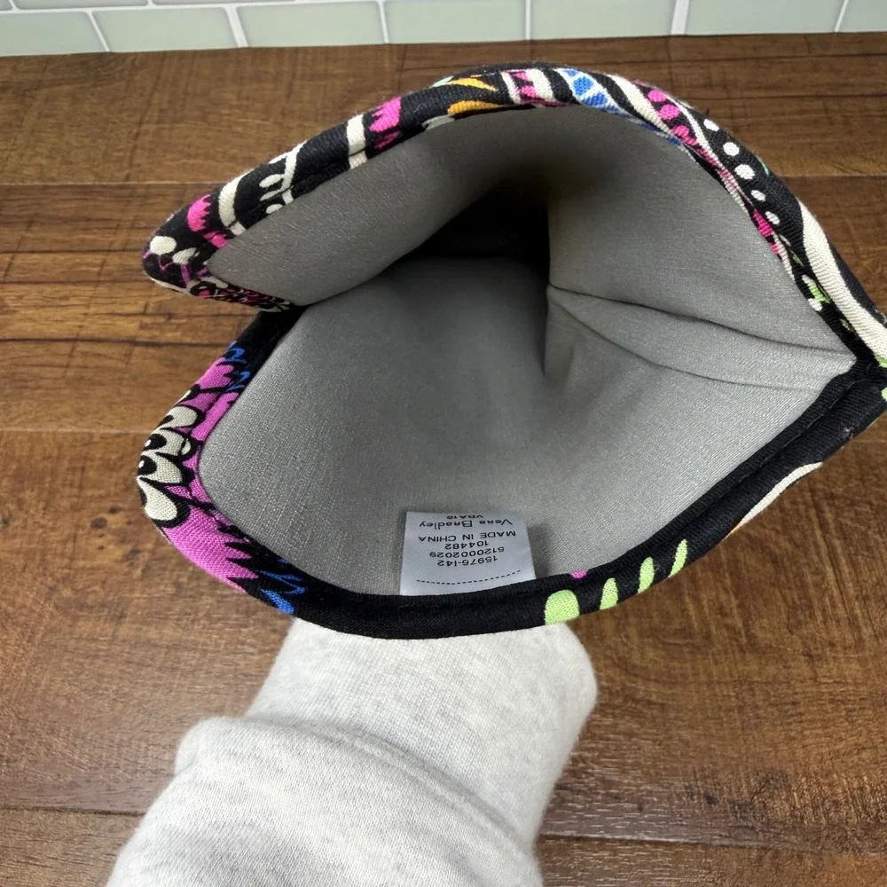 Vera Bradley Bandana Swirl Flat Curling Iron Travel Sleeve Case Cover